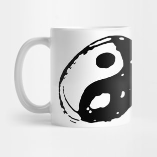 Dark and Gritty Yin Yang Mug